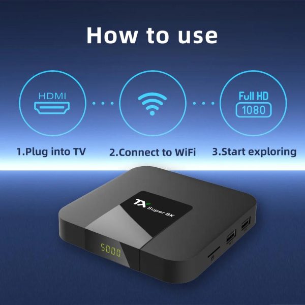 TX super 8k Lifetime Free Global IPTV Streaming Android TV Box 2025 4K OTT Free Test ETV Smart TV Box Hot in African USA UK European Arabic - Image 8